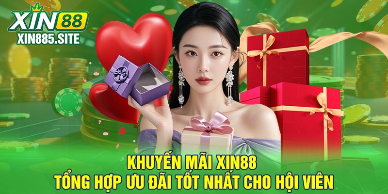 Khuyến mãi Xin88 - Tổng hợp ưu đãi tốt nhất cho hội viên